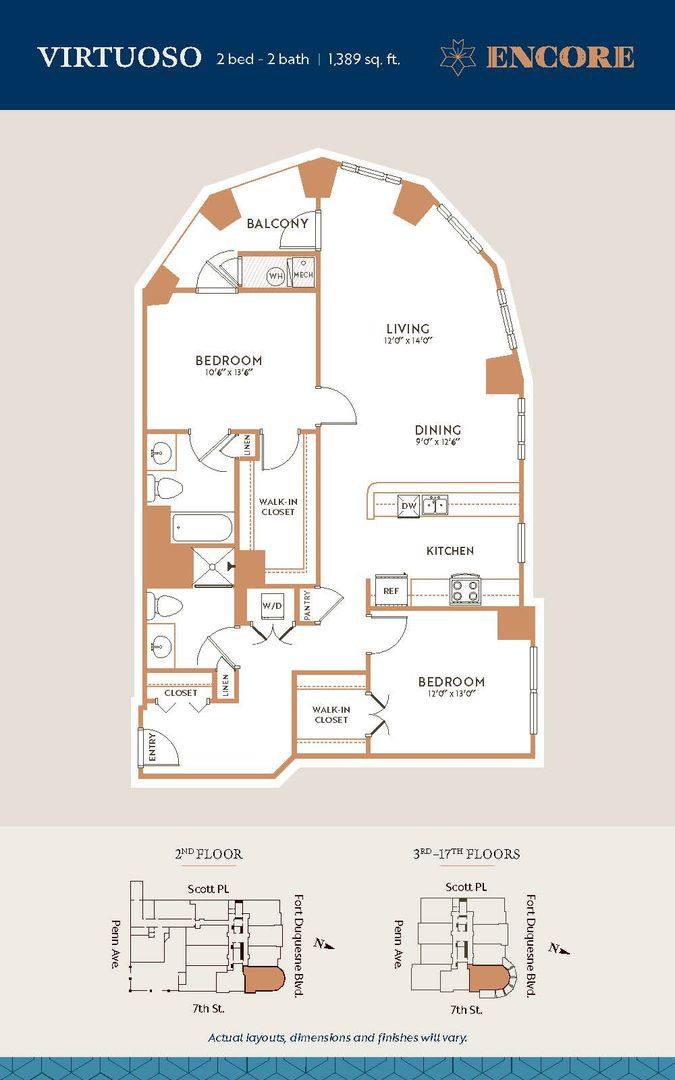 Apartment for rent at 100 7th St, Pittsburgh, PA 15222