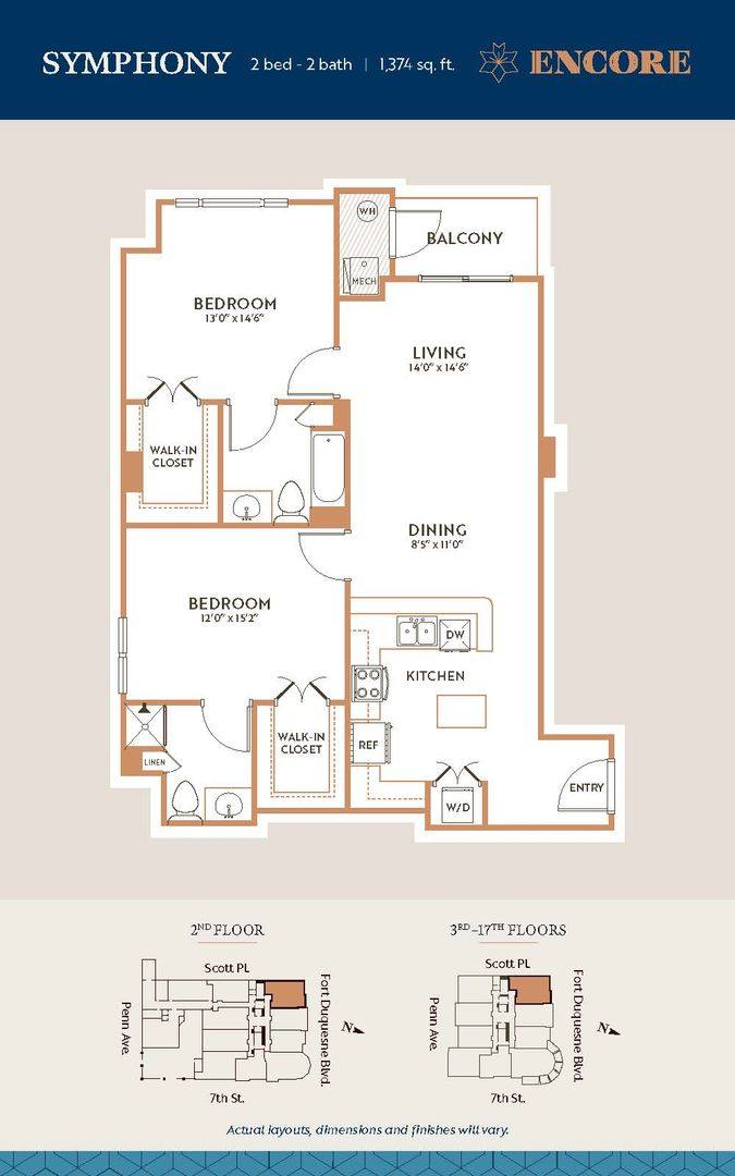 Apartment for rent at 100 7th St, Pittsburgh, PA 15222