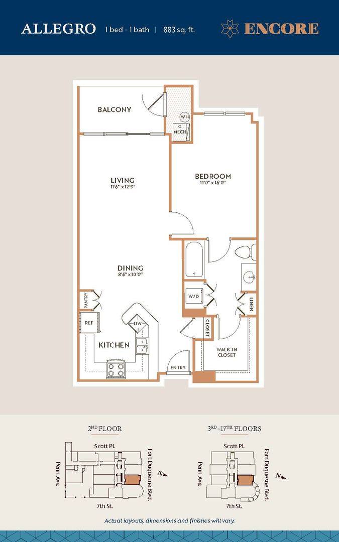 Apartment for rent at 100 7th St, Pittsburgh, PA 15222