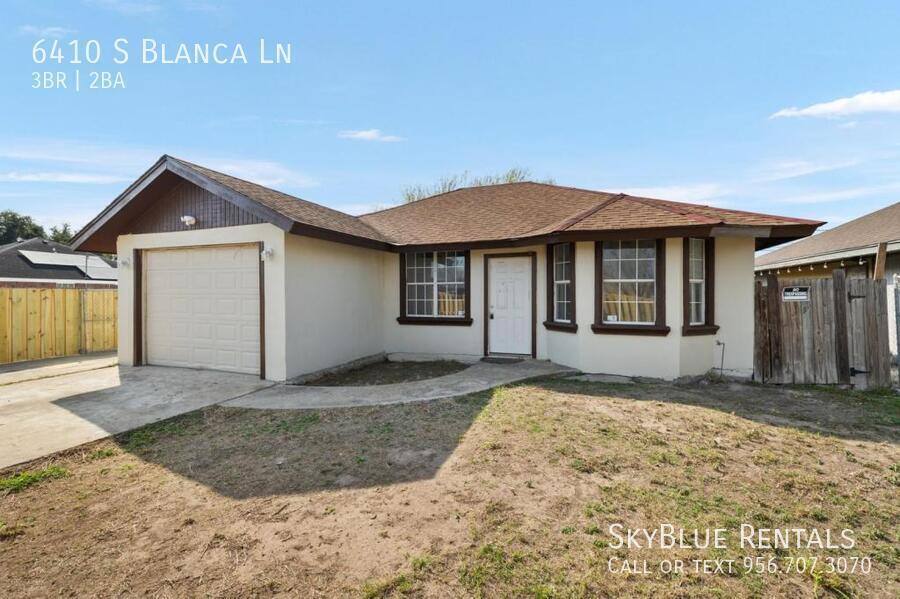 House for rent at 6410 S Blanca Lane, Pharr, TX 78577