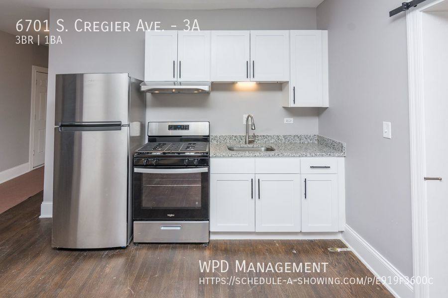 Apartment for rent at 6701 S Cregier Ave #3A, Chicago, IL 60649
