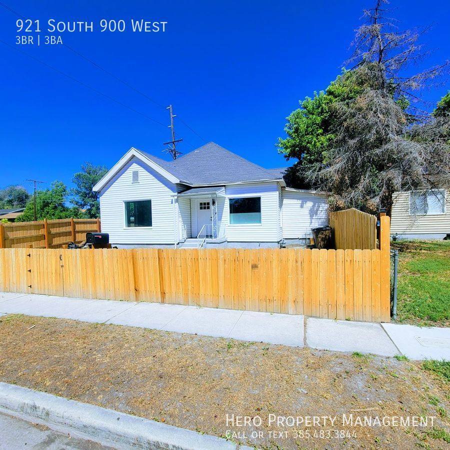 House for rent at 921 S 900 W, Salt Lake City, UT 84104