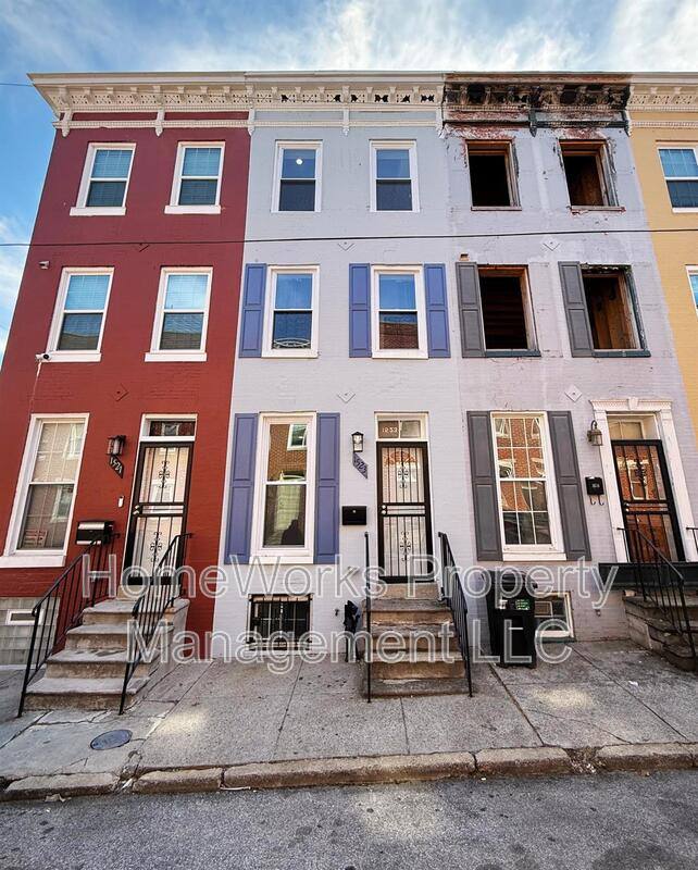 Townhouse for rent at 1523 W Fairmount Ave, Baltimore, MD 21223