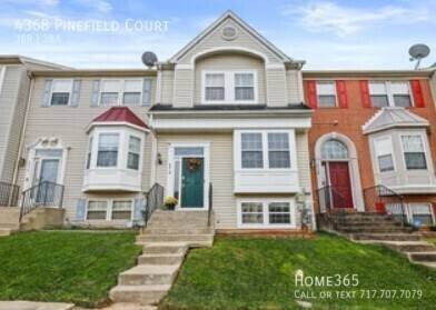 Townhouse for rent at 4368 Pinefield Court, Randallstown, MD 21133