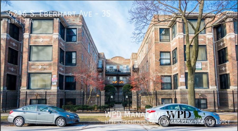 Apartment for rent at 6216 S Eberhart Ave #3S, Chicago, IL 60637