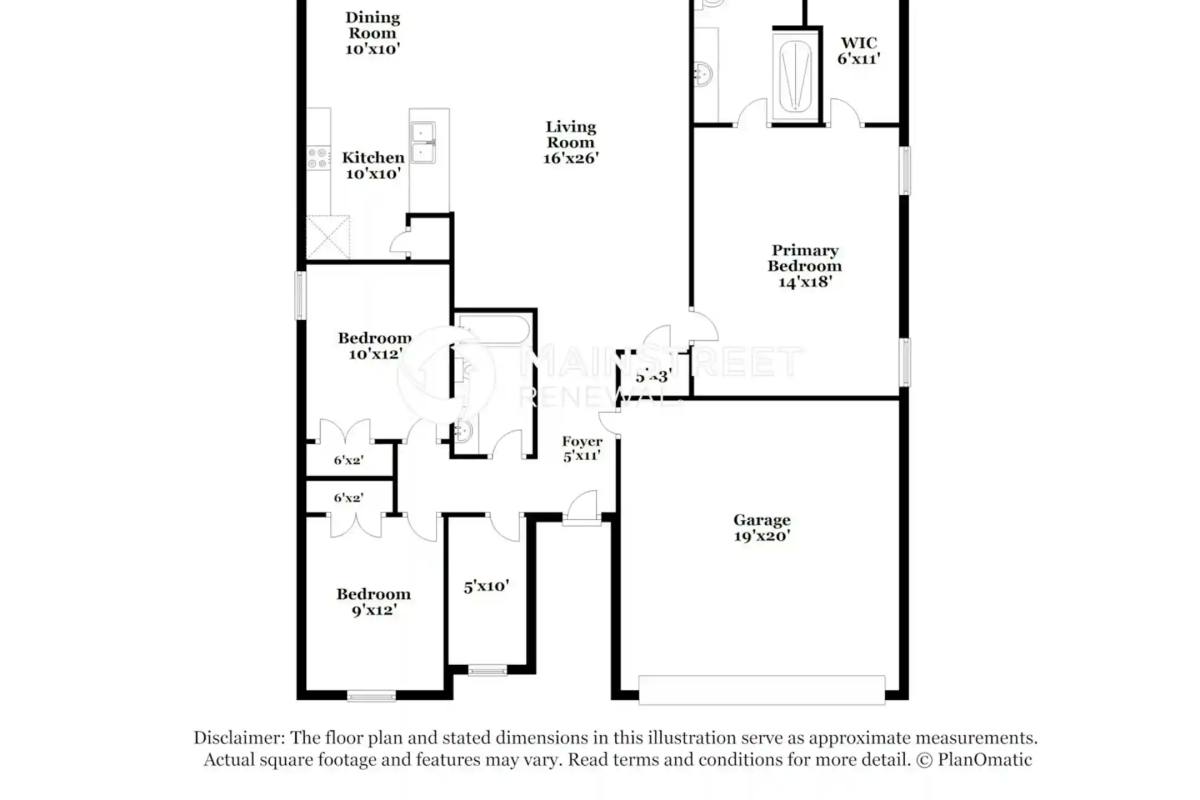 House for rent at 520 Gusty Lane, Zebulon, NC 27597