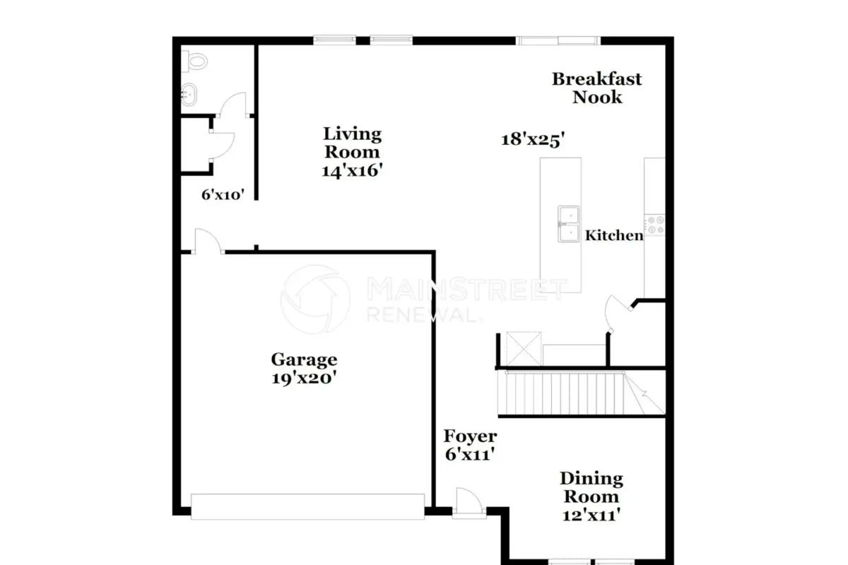 House for rent at 1004 Logan Canyon Lane, Zebulon, NC 27597