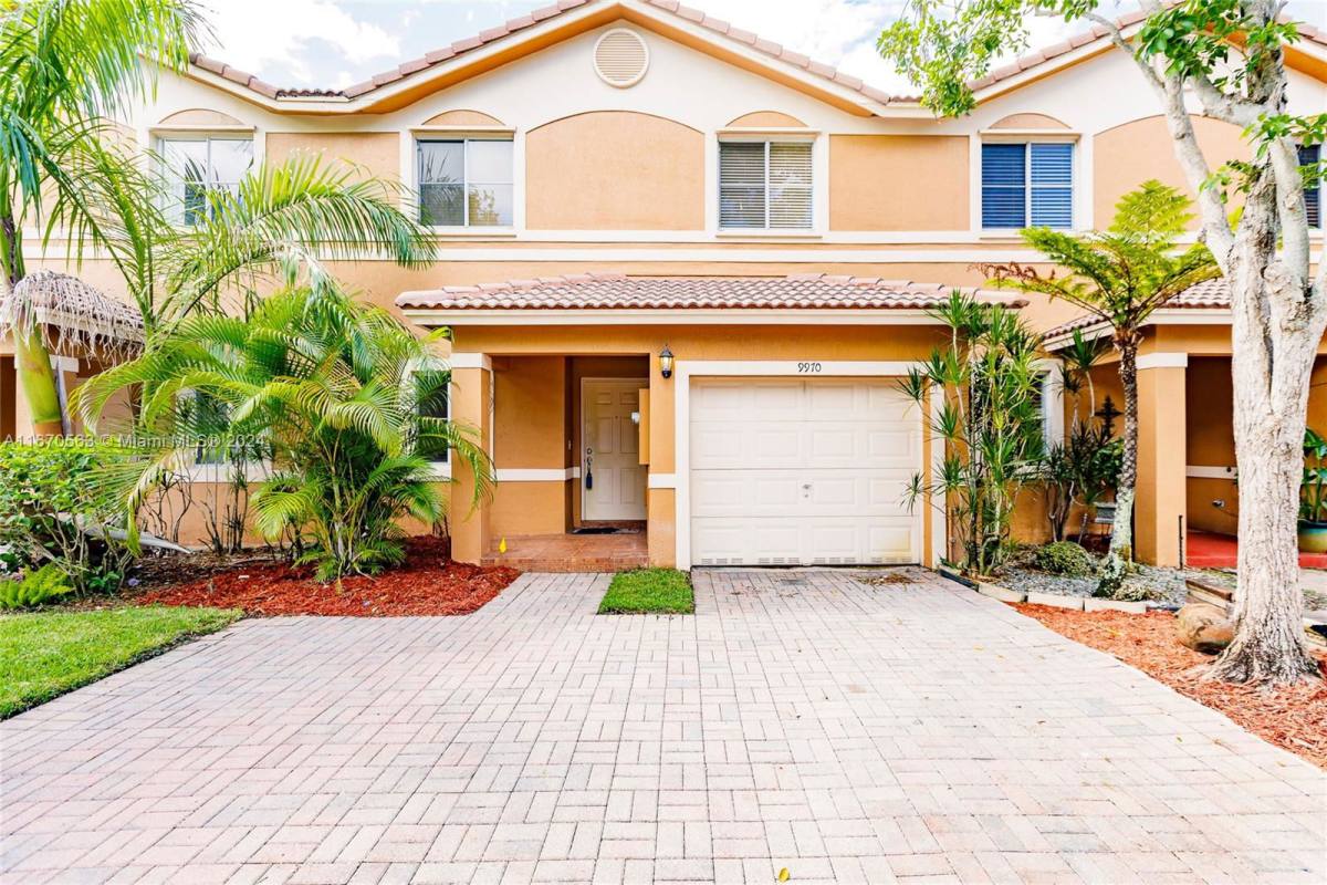 Townhouse for rent at 9970 NW 19th Place, Fort Lauderdale, FL 33322