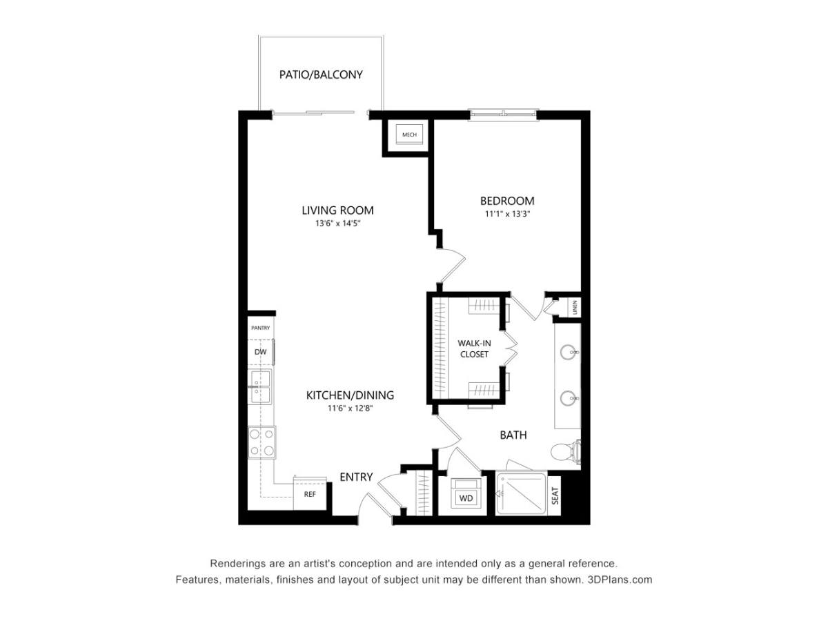 Apartment for rent at 50 Yorktown Center #332, Lombard, IL 60148