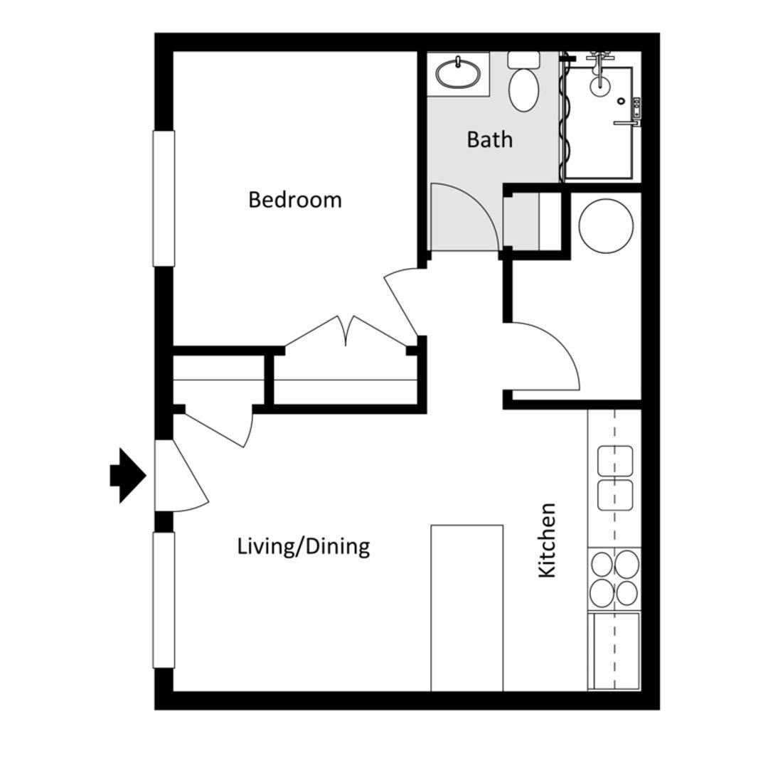 Apartment for rent at 412 E Pilot St, Durham, NC 27707