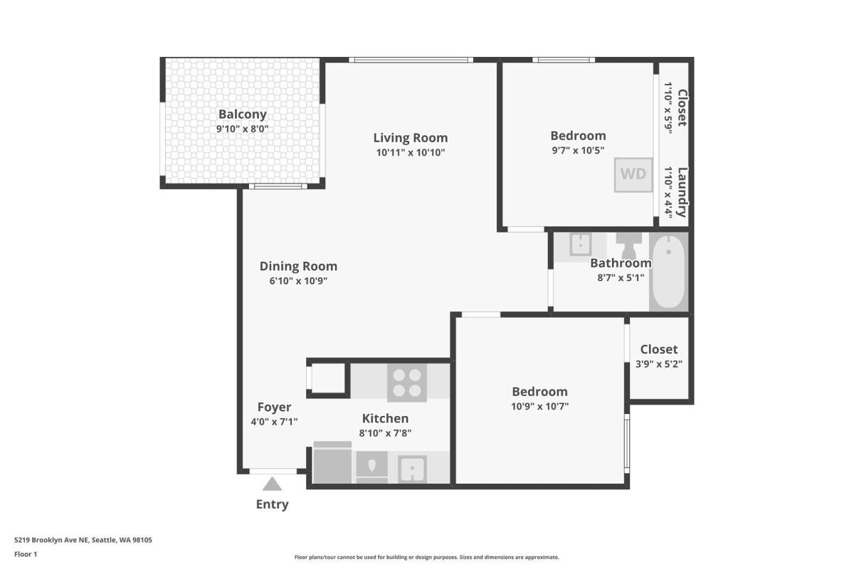 University Court, 5219 Brooklyn Ave NE, Seattle, WA 98105 - Apartment for Rent - Image 6