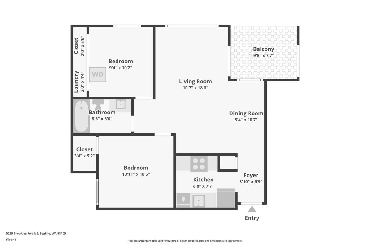 University Court, 5219 Brooklyn Ave NE, Seattle, WA 98105 - Apartment for Rent - Image 2