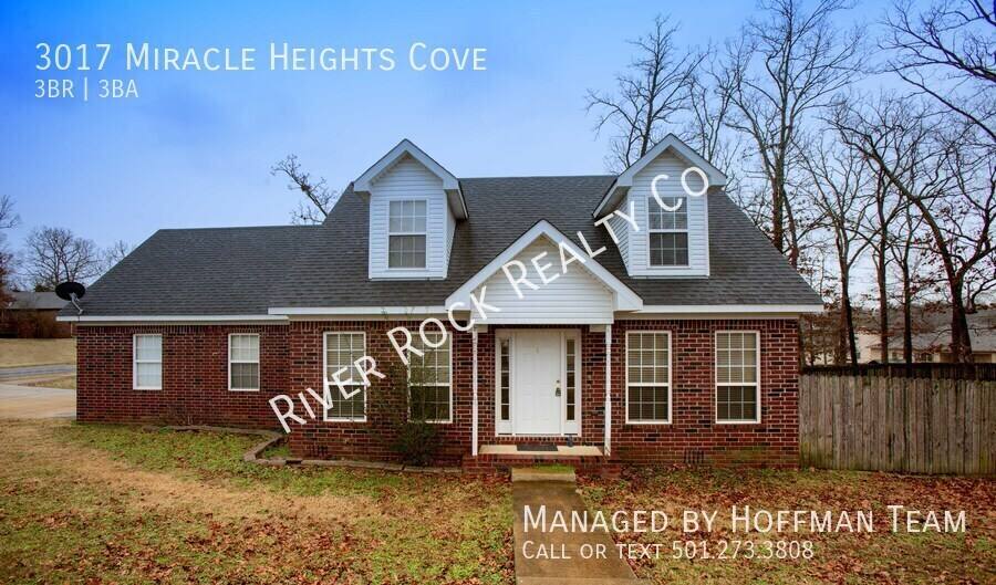 House for rent at 3017 Miracle Heights Cove, Sherwood, AR 72120