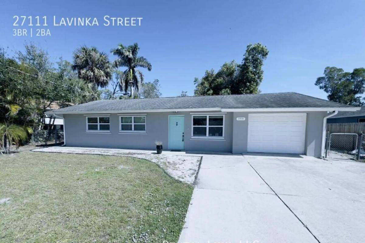 House for rent at 27111 Lavinka St, Bonita Springs, FL 34135