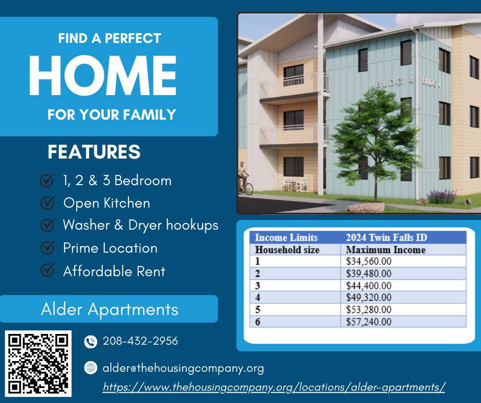Apartment for rent at Alder, 145 Hankins Rd, Twin Falls, ID 83301