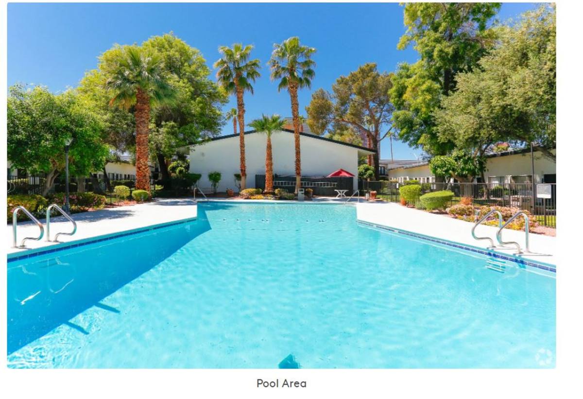 Apartment for rent at 3478 Paradise Rd, Las Vegas, NV 89169