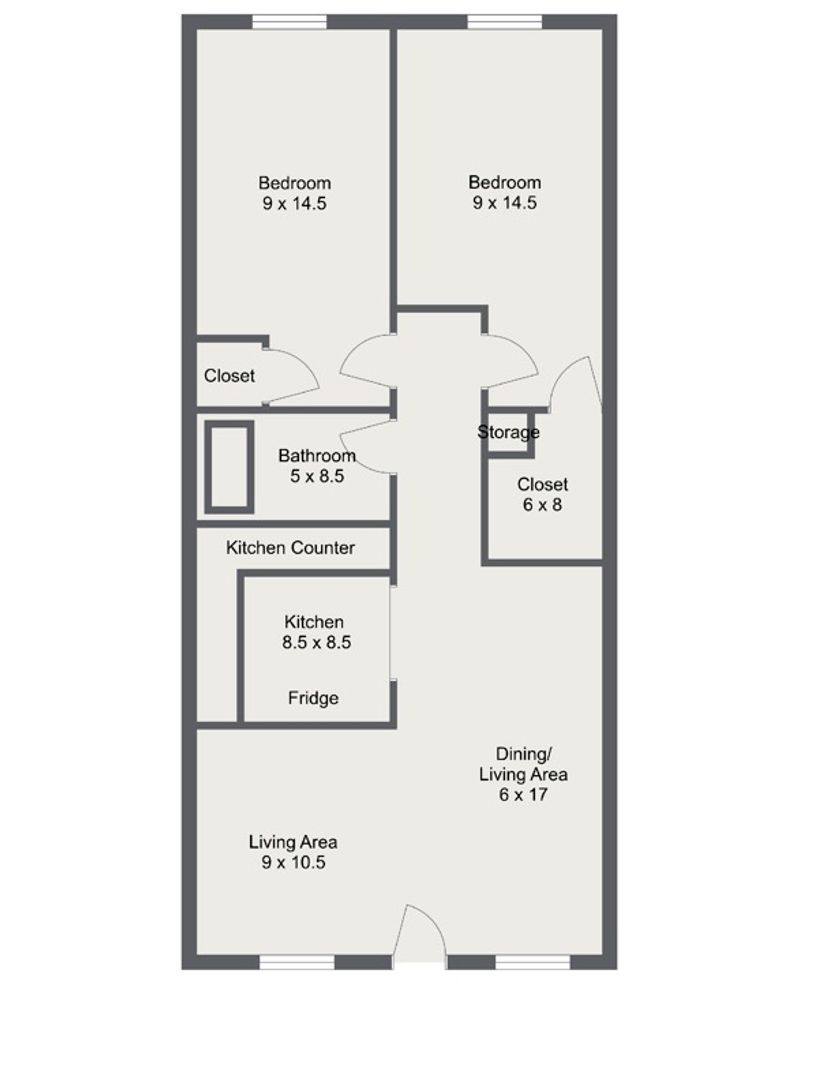 Apartment for rent at 1115 N Austin St, Denton, TX 76201