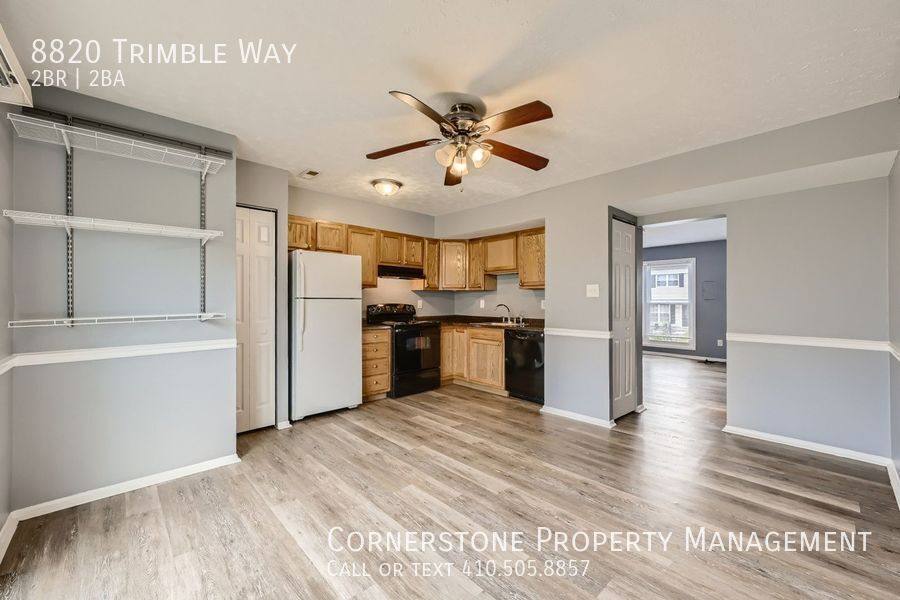 Townhouse for rent at 8820 Trimble Way, Rosedale, MD 21237