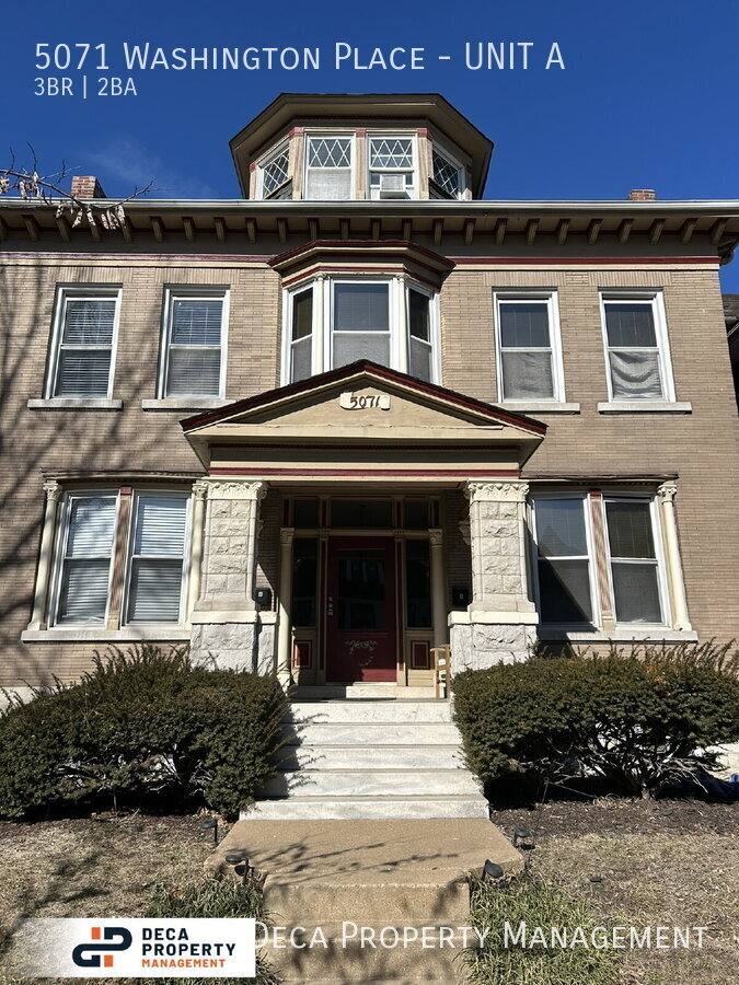 Apartment for rent at 5071 Washington Place #A, Saint Louis, MO 63108
