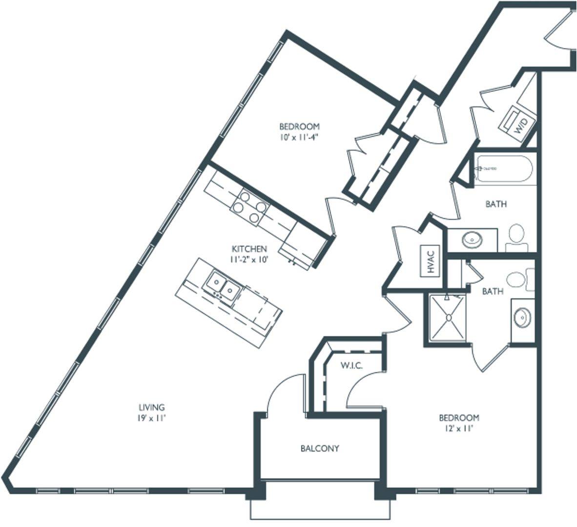 Apartment for rent at 1121 S Park St, Madison, WI 53715