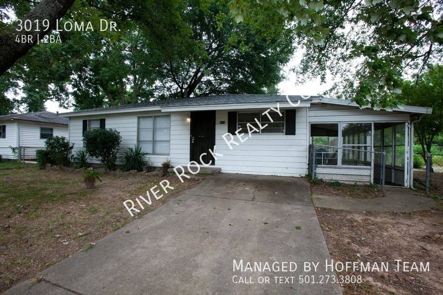 House for rent at 3019 Loma Dr, Little Rock, AR 72206