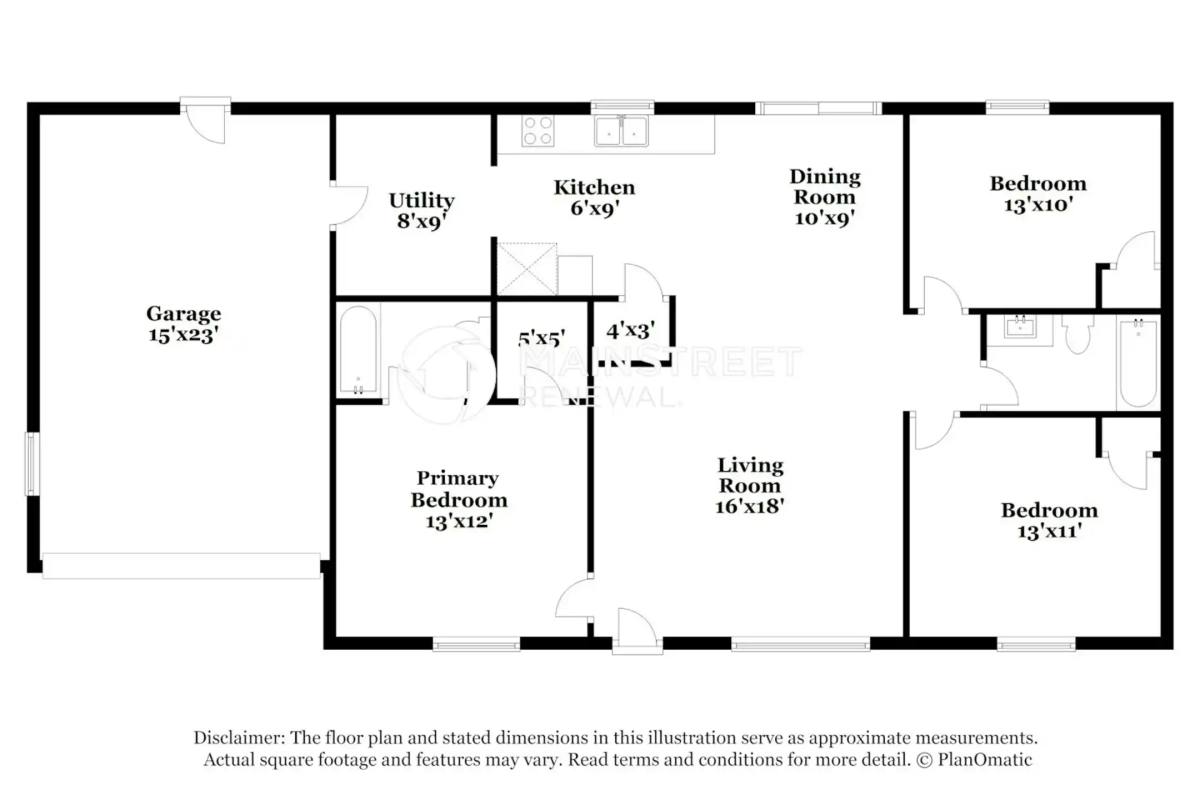 House for rent at 5040 Cook Rd, Ashville, OH 43103