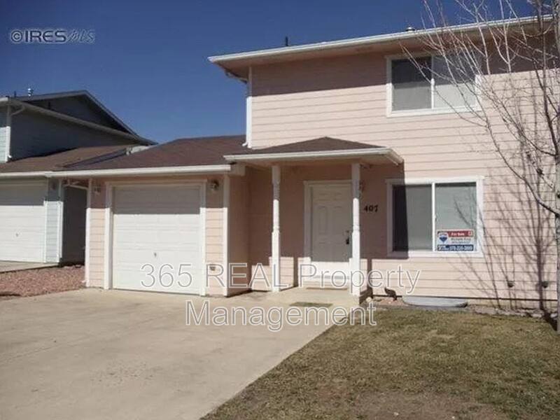 Townhouse for rent at 407 Monico Gardens Dr, Evans, CO 80620