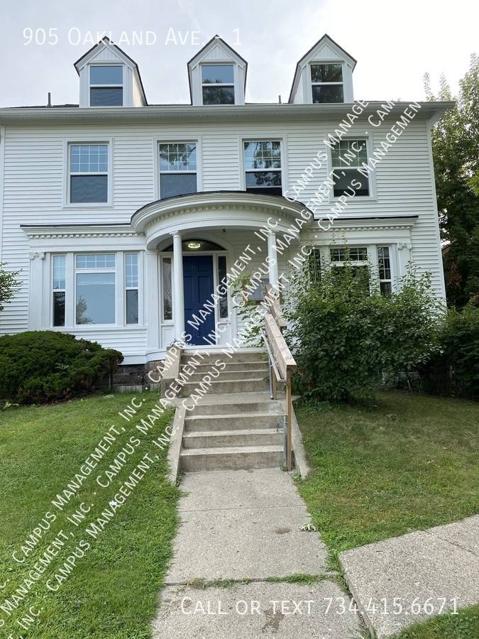 Apartment for rent at 905 Oakland Ave #1, Ann Arbor, MI 48104