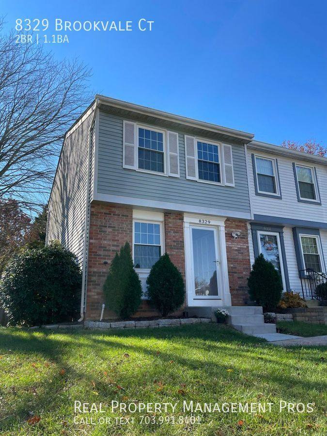 Townhouse for rent at 8329 Brookvale Court, Springfield, VA 22153