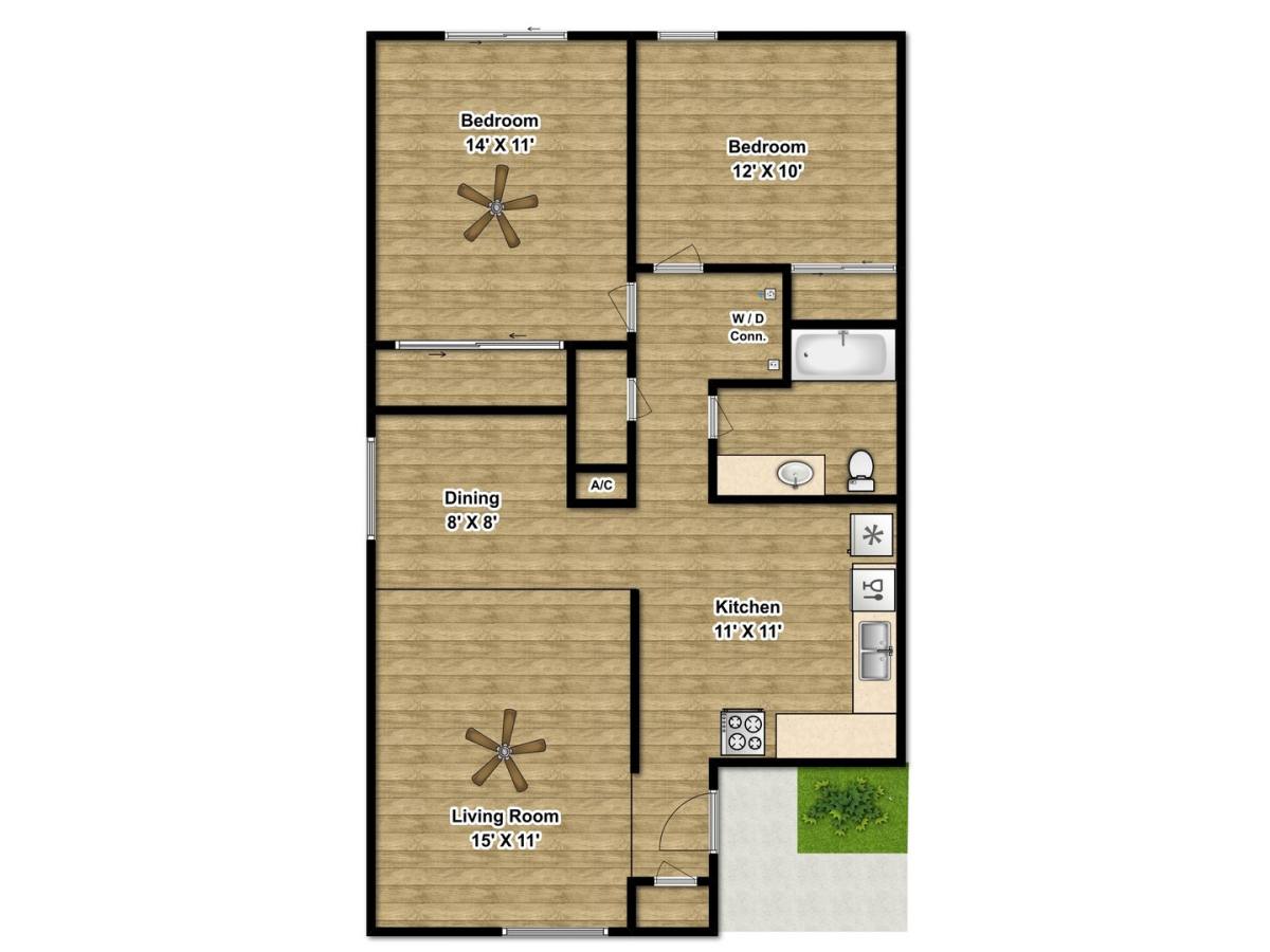 Apartment for rent at 418 University Oaks Blvd, College Station, TX 77840