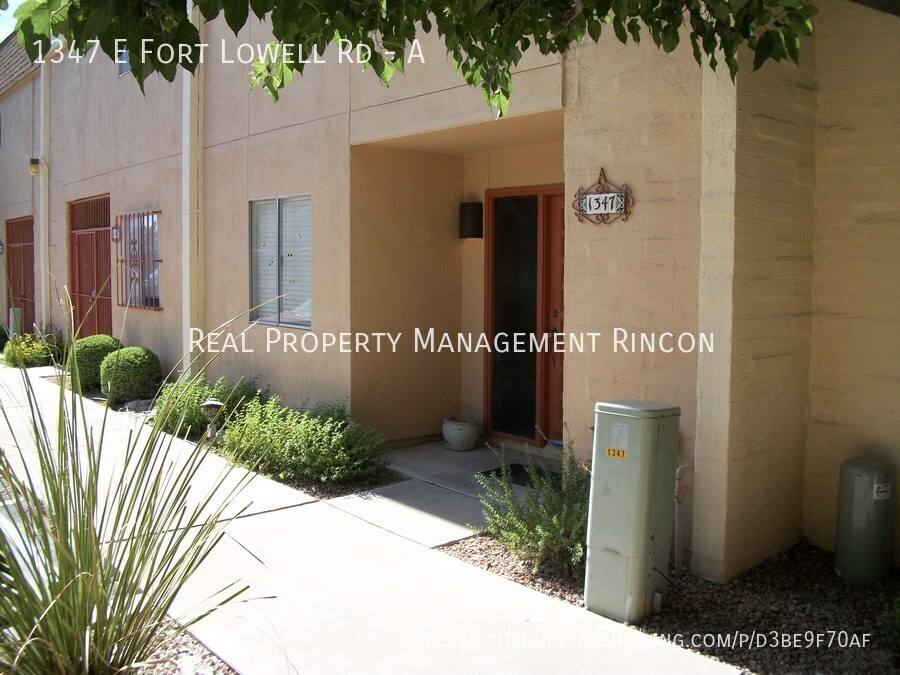 Townhouse for rent at 1347 E Fort Lowell Rd #A, Tucson, AZ 85719