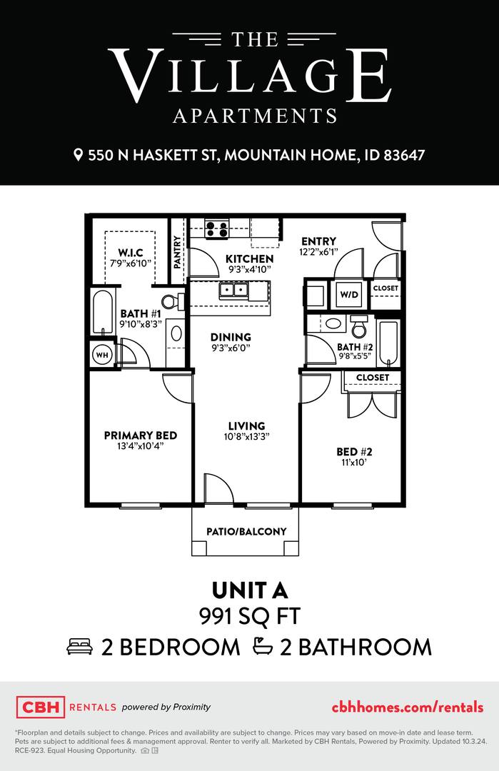 Apartment for rent at 550 N Haskett St, Mountain Home, ID 83647