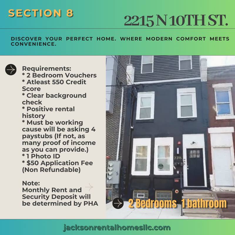 Apartment for rent at 2215 N 10th St #1, Philadelphia, PA 19133