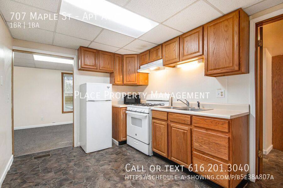Apartment for rent at 707 Maple St #A, Big Rapids, MI 49307