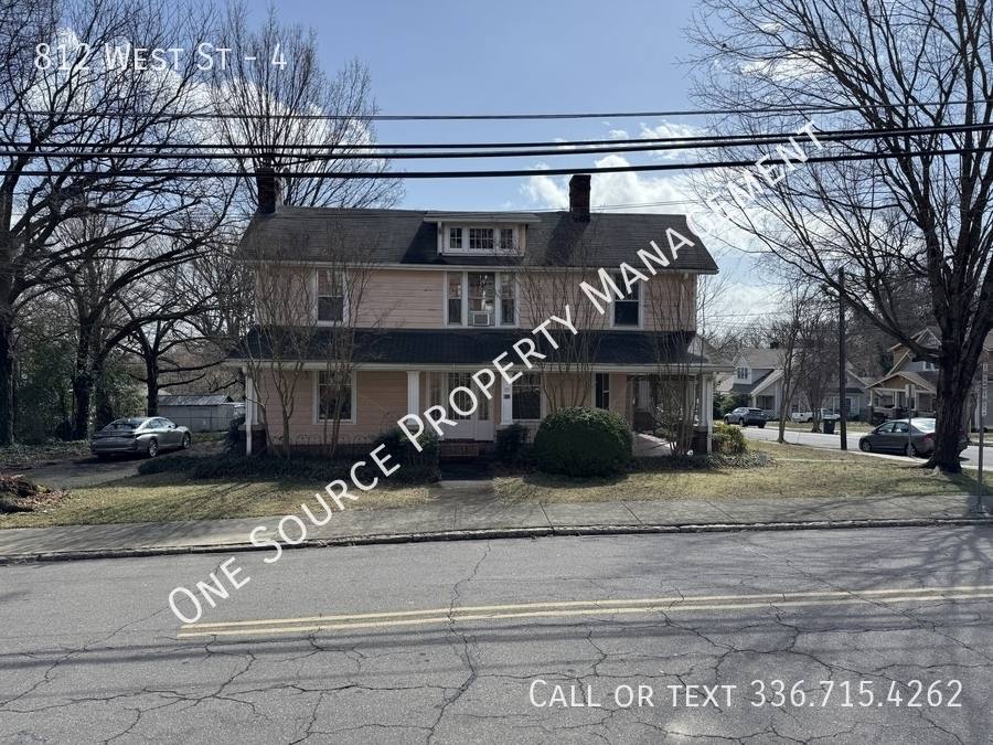 Apartment for rent at 812 W St #4, Winston Salem, NC 27101