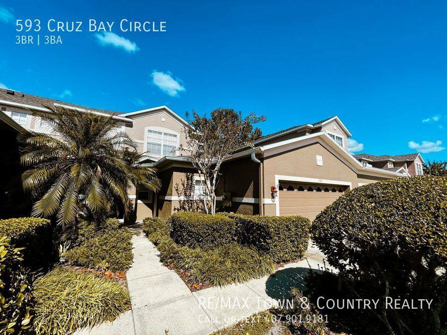 Townhouse for rent at 593 Cruz Bay Circle, Winter Springs, FL 32708