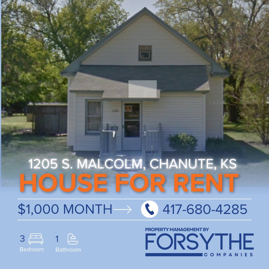 House for rent at 1205 S Malcolm Ave, Chanute, KS 66720