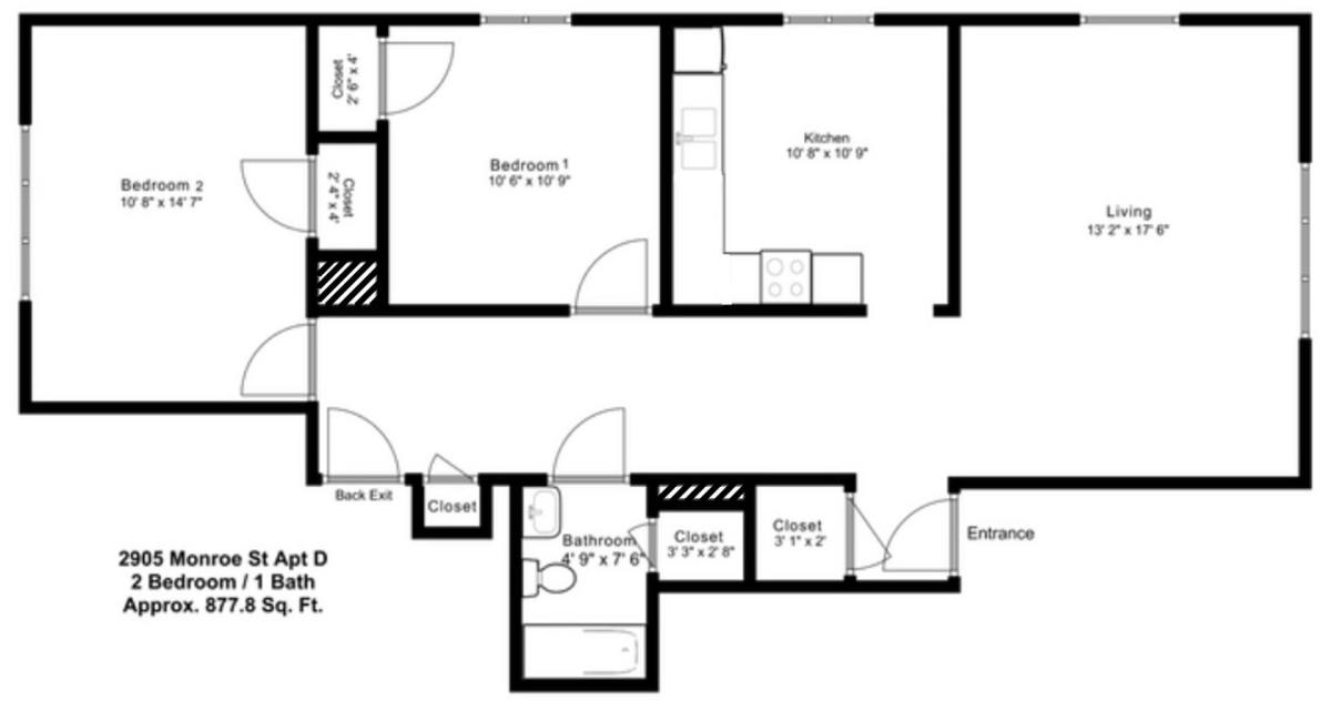 Apartment for rent at 2905 Monroe St, Madison, WI 53711