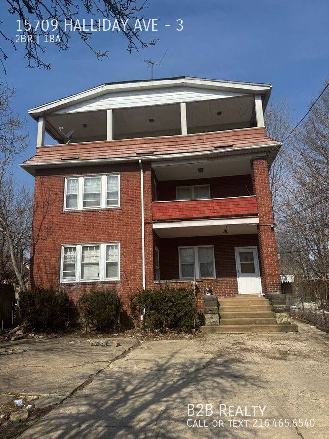 Apartment for rent at 15709 Halliday Ave #3, Cleveland, OH 44110