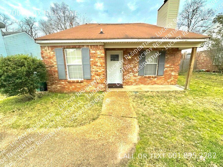 House for rent at 2007 Fox Hill Lane, Byram, MS 39272