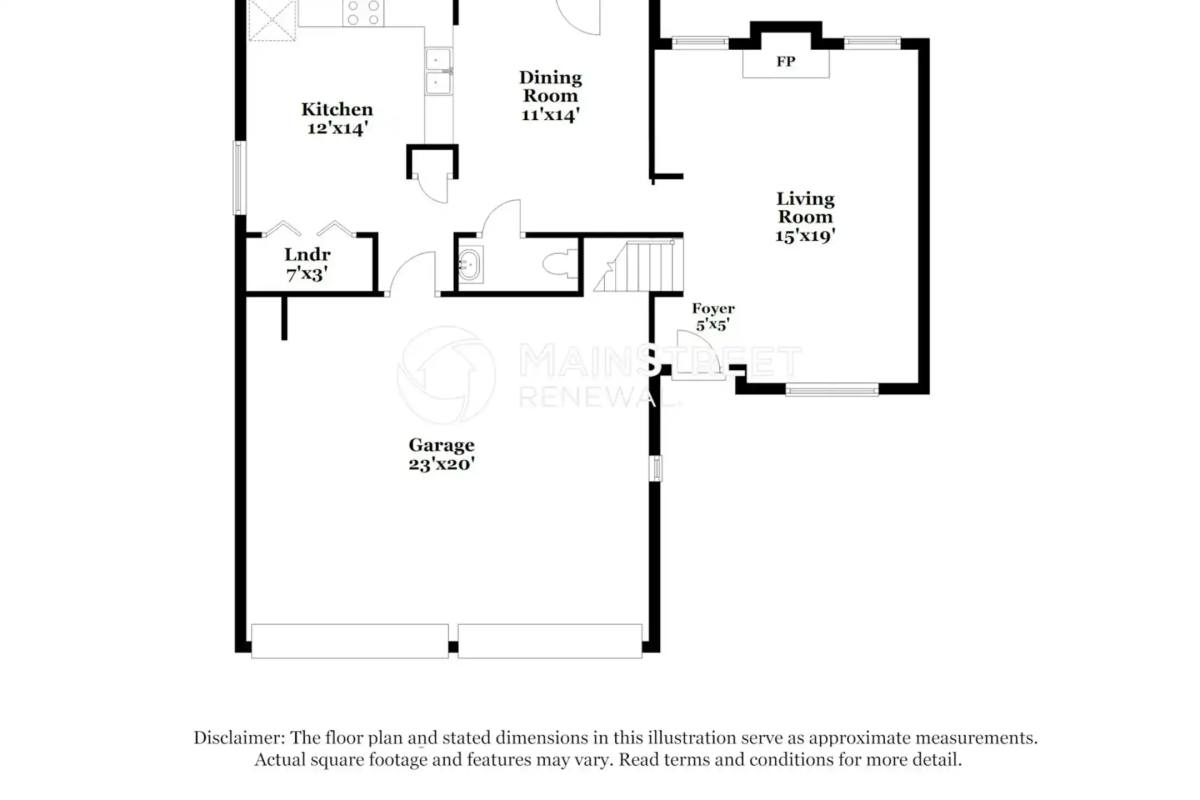 House for rent at 3317 Bells Landing Dr, Rex, GA 30273