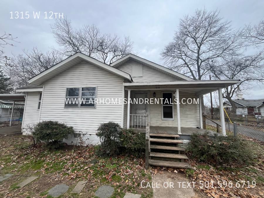House for rent at 1315 W 12th, North Little Rock, AR 72114