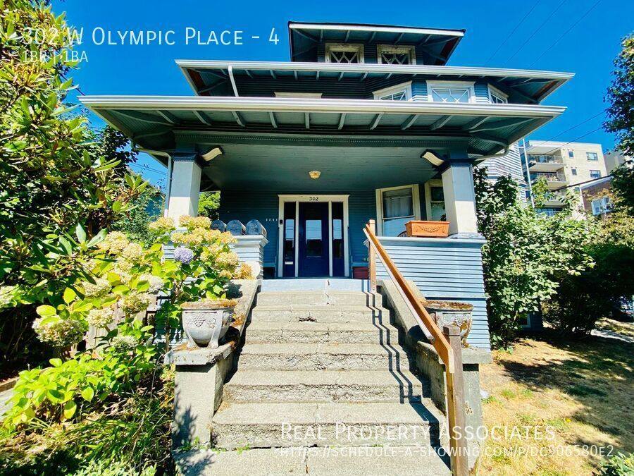 Apartment for rent at 302 W Olympic Place #4, Seattle, WA 98119