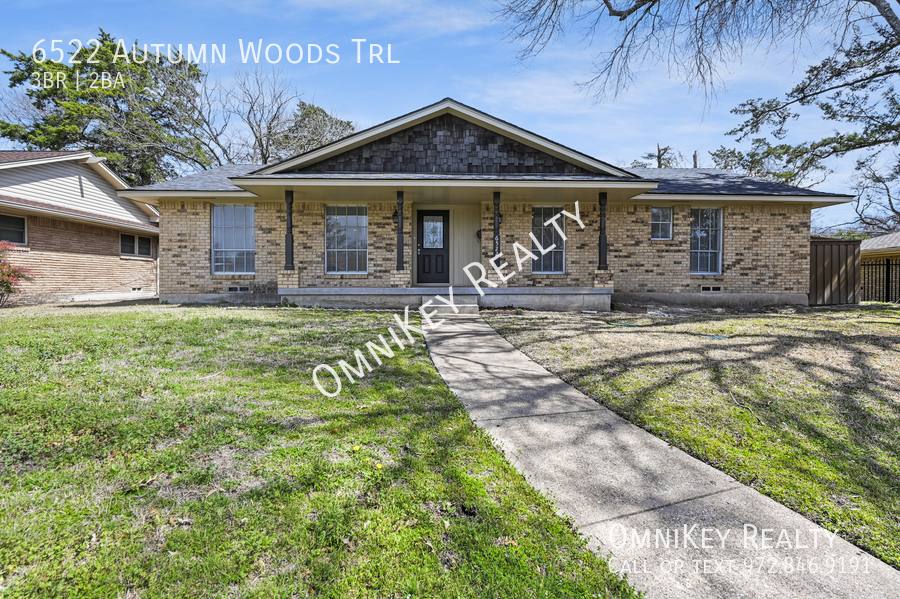 House for rent at 6522 Autumn Woods Trail, Dallas, TX 75232