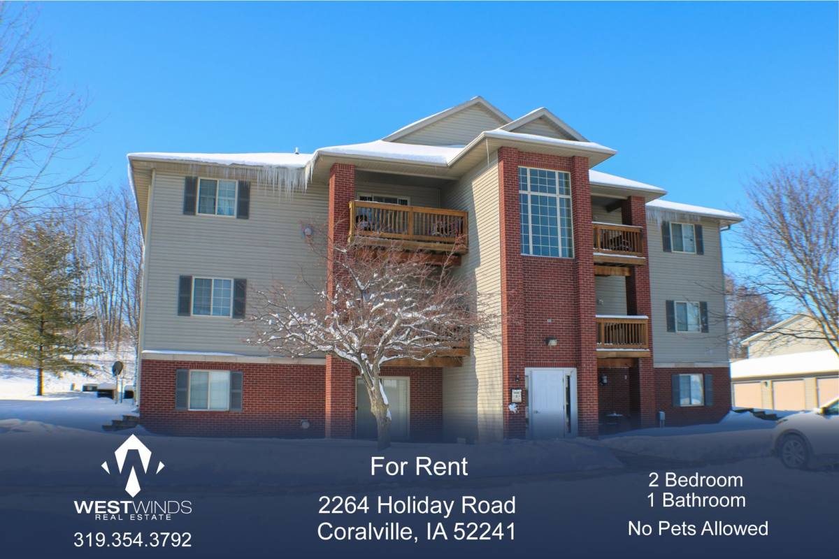Condo for rent at 2264 Holiday Rd, Coralville, IA 52241