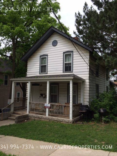 Apartment for rent at 554 S 5th Ave #1-TWO, Ann Arbor, MI 48104