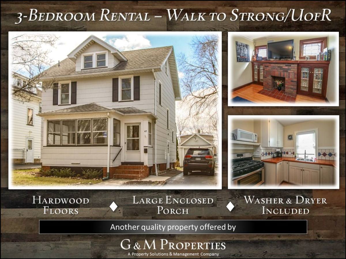 House for rent at 47 Raleigh St, Rochester, NY 14620