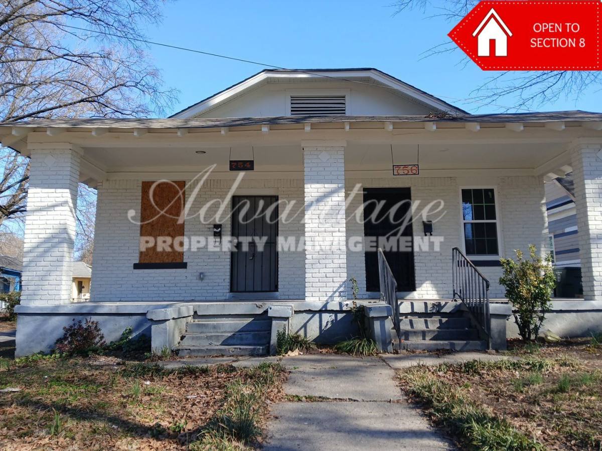 House for rent at 754 E Trigg Ave, Memphis, TN 38106