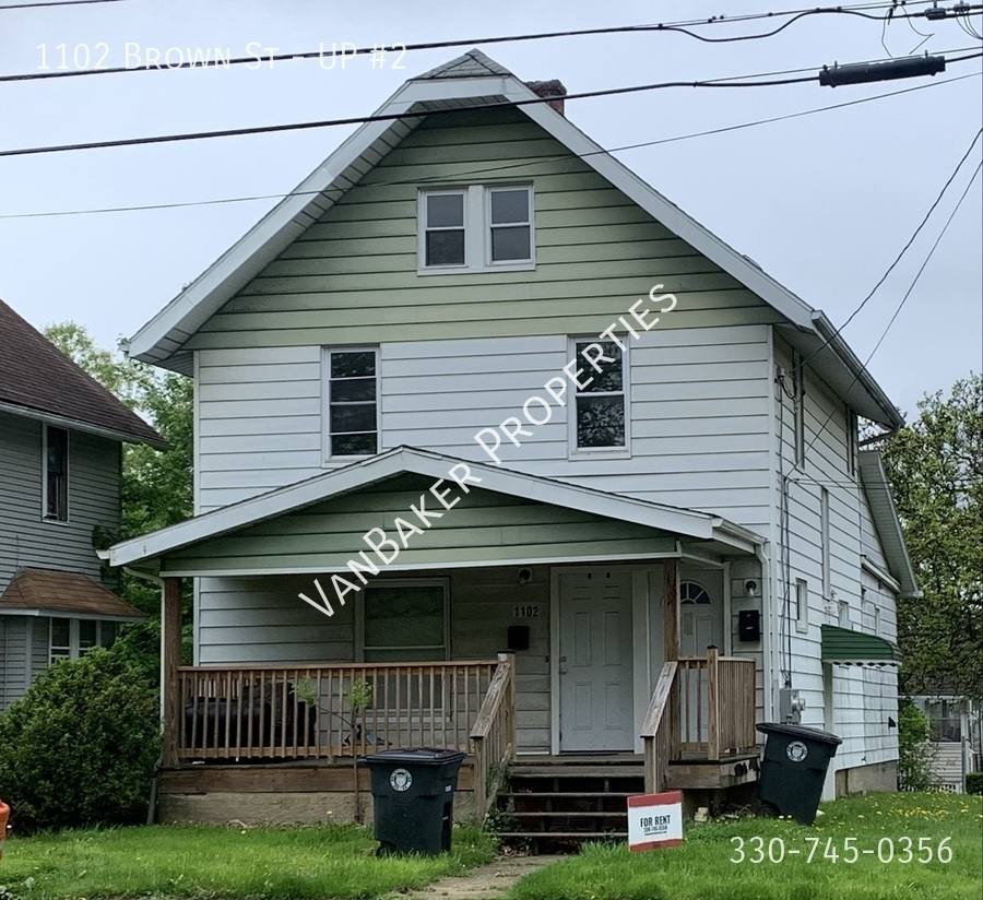 Apartment for rent at 1102 Brown St #UP, Akron, OH 44301
