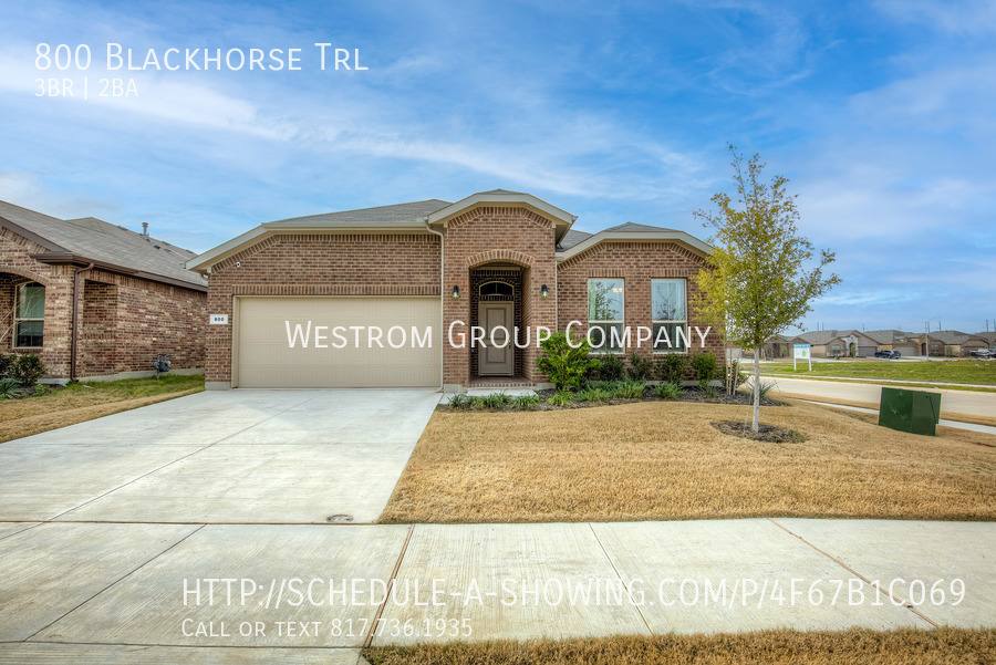 House for rent at 800 Blackhorse Trail, Justin, TX 76247